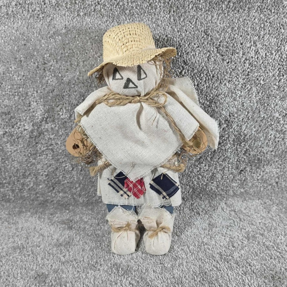 Lizzie High Wooden Doll Halloween Scarecrow Fall Decor